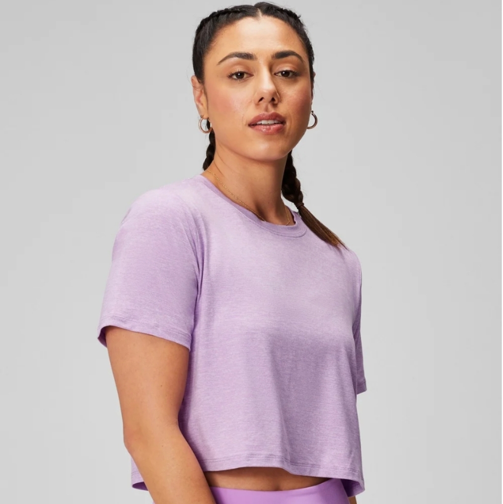 Fabletics Jade Short Sleeve Boxy Tee